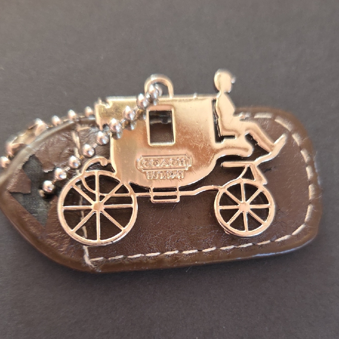 Coach Hang Tag
